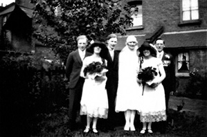 Richard and Margaret Leftwich, Wedding 1927